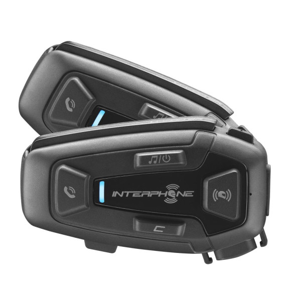 Bluetooth headset Interphone U-COM8R pro uzavřené a otevřené přilby, twin pack