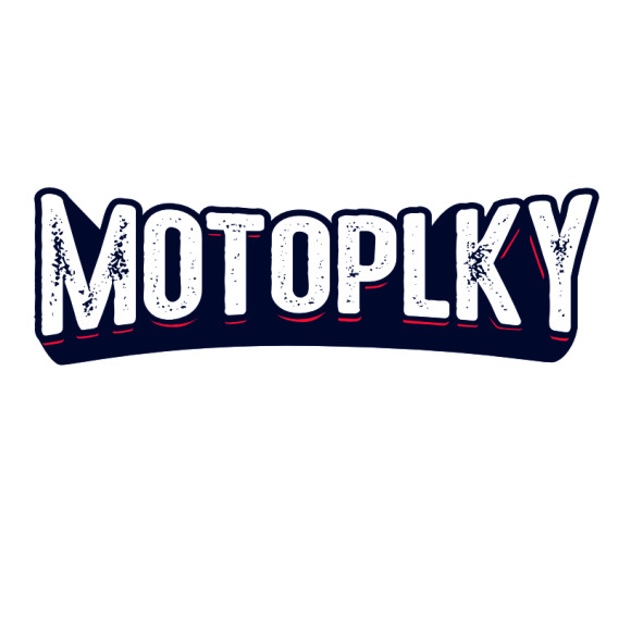 Samolepka logo Motoplky menší